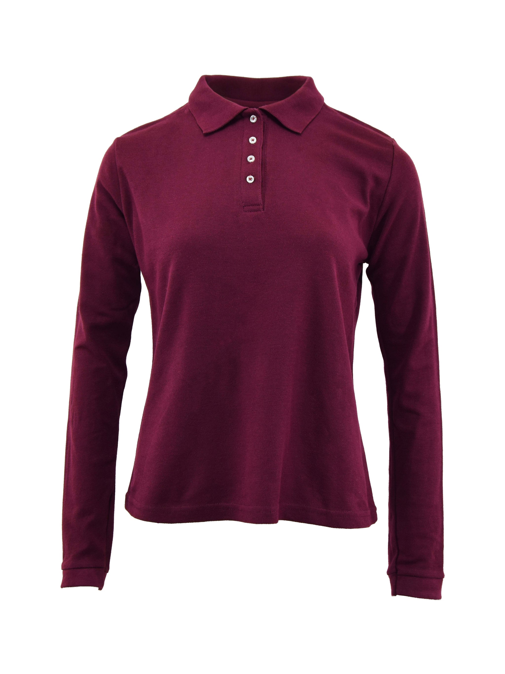 Tipo Polo Outfit Playera Vino Mujer Blusa Manga Corta Con Cuello