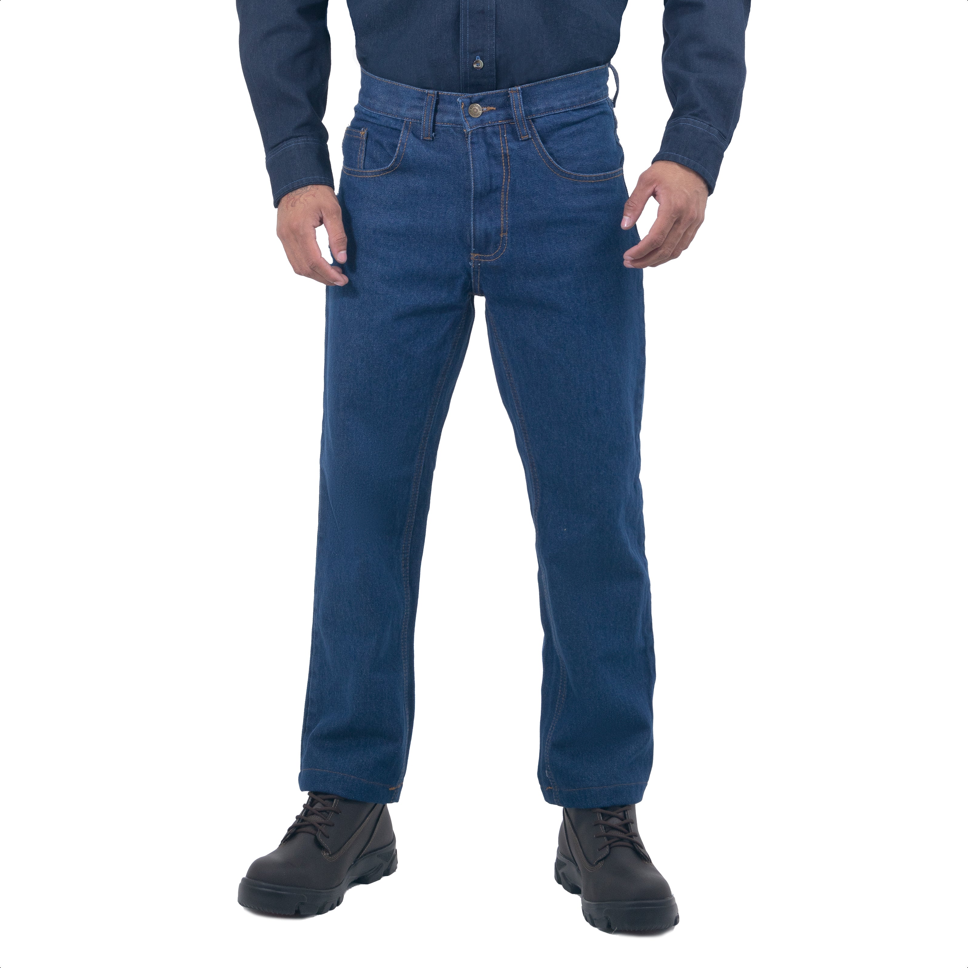 Jeans De Trabajo Industrial Uso Rudo Tallas 28 - 48 –